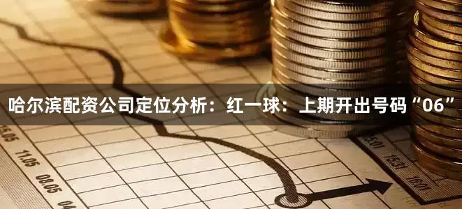 哈尔滨配资公司　　定位分析：　　红一球：上期开出号码“06”